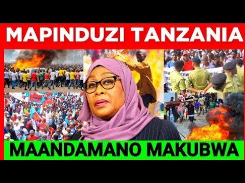 MAANDAMANO LIVE TANZANIA: SAMIA SULUHU REGRETS AS GEN ZS STORMS STREETS OF ARUSHA & DODOMA