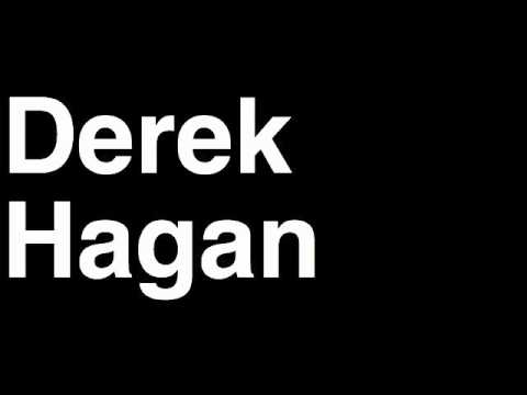 How to Pronounce Derek Hagan Buffalo Bills NFL Football Touchdown TD Tackle Hit Yard Run