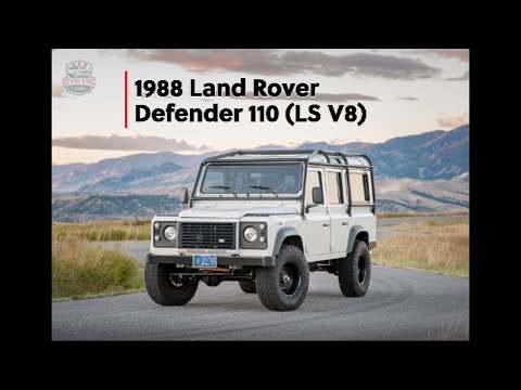 5.3L V8 1988 Land Rover 110