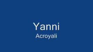 Yanni - Acroyali