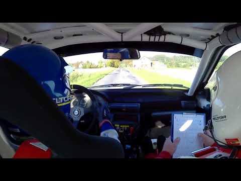 Rajdowy Puchar Śląska 5 runda Paweł Kolonko/Krzysztof Tarka Astra GSI os Zamarski