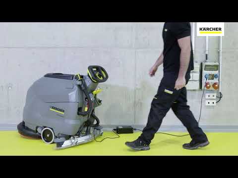 How to use Karcher Scrubber Drier BD 50 50 C Bp Classic