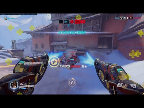 Overwatch Tracer God Kabaji Showing His Sick Tracking Skills