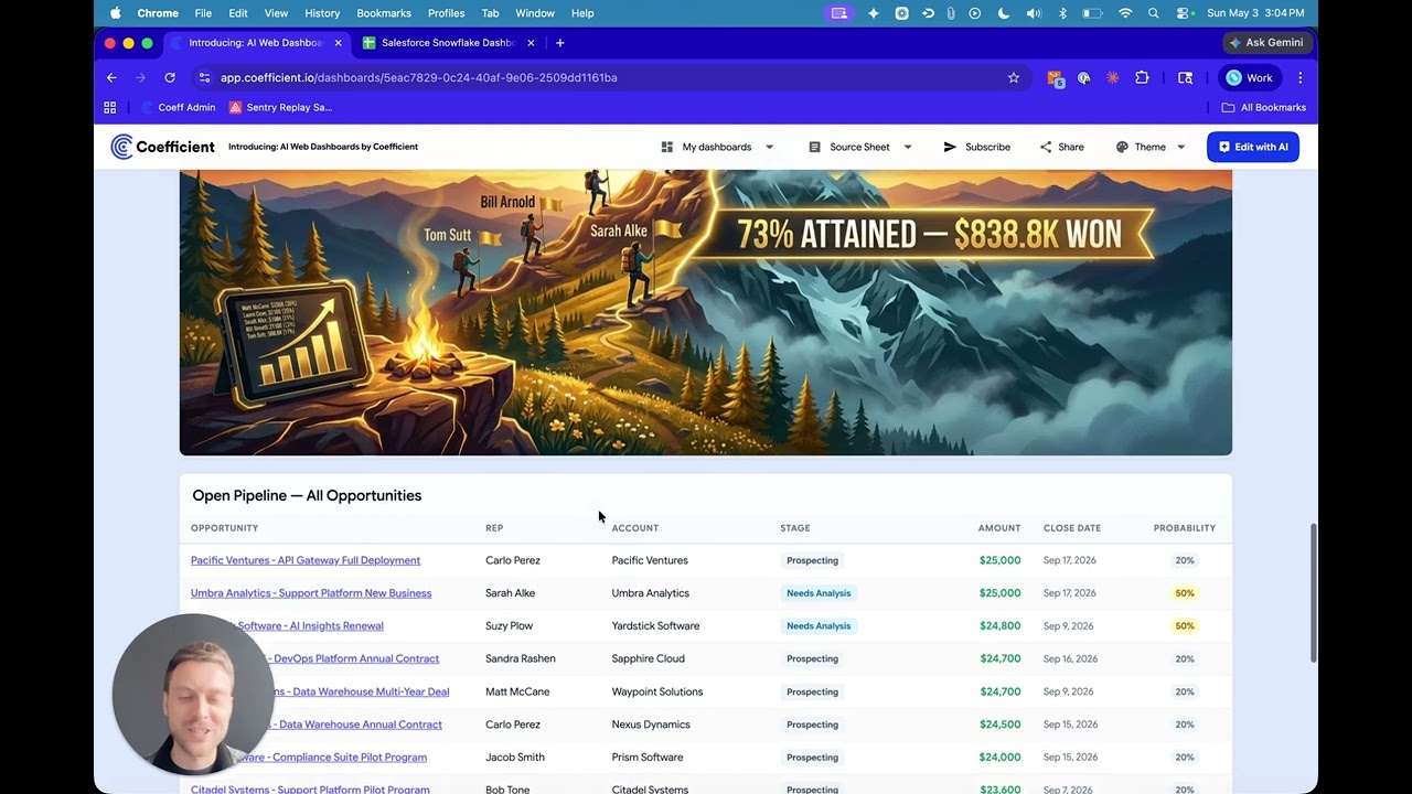 Introducing AI Dashboards by Coefficient video thumbnail