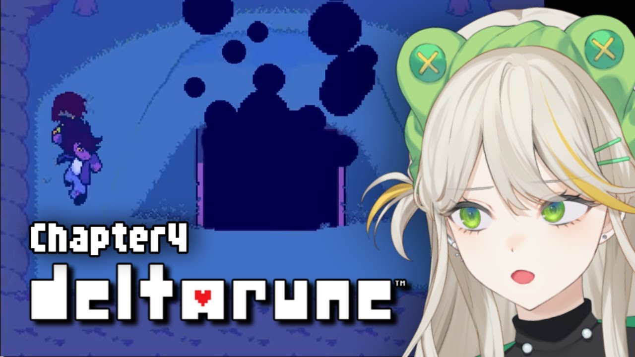 【DELTARUNE】行くのか!? ひとりで行くのか…!?【羽流ぴょこ/てらめたる学園】Chapter4