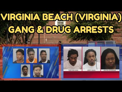 Virginia Beach Gang Arrests | Virginia's, Bounty Hunter Bloods & Spazz Gang, Ebk & More !!!