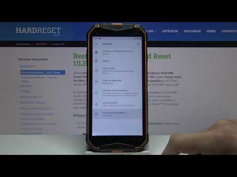 Cómo activar opciones de desarrollador en ULEFONE Armor 3W - activa desarrollador