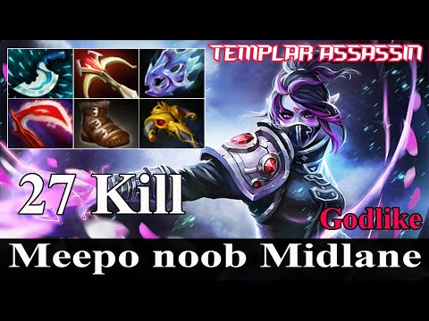 Miracle - [Templar Assassin] Midlane EZ Game 27 Kill | Immortal Pro Gameplay | Dota 2 Sroksre #Dota