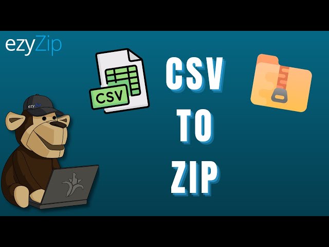 How to Convert CSV to ZIP Online (Simple Guide)