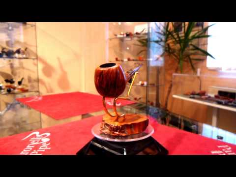 Pipa in radica apple fatta a mano - www.paronellipipe.it