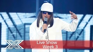Honey G shuts it down with Ice, Ice Baby! | Live Shows Week 3 | The X Factor UK 2016