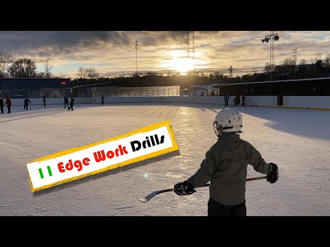 11 Edge Work Drills to Improve Skating Skills - 8 years old
