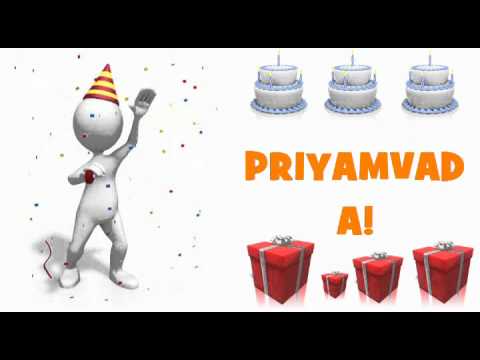 HAPPY BIRTHDAY PRIYAMVADA!