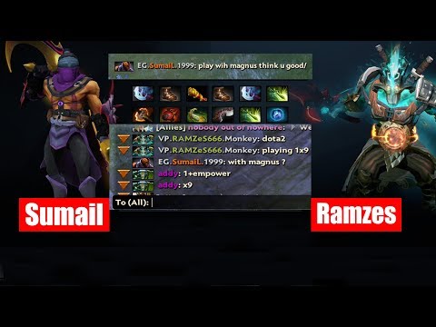 Sumail vs Ramzes. Top 3 vs Top 5 rank EU
