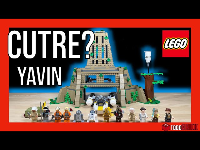 Vídeo relacionado con LEGO 75365 Star Wars Base Rebelde de Yavin 4 con 10 minifiguras que incluyen a Luke Skywalker, la Princesa Leia, Chewbacca y 2 Figuras Droide, Caza Estelar Ala-Y y Sala de Mando de Una Nueva Esperanza
