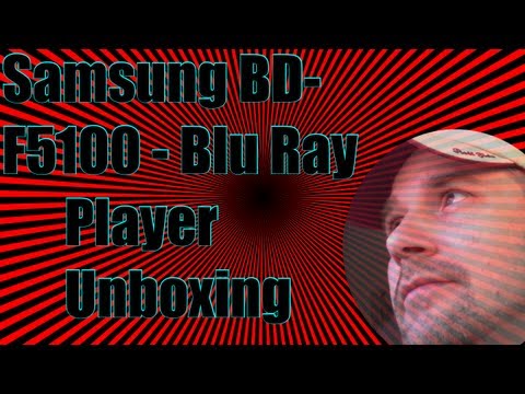 SamSung BD F5100 unboxing