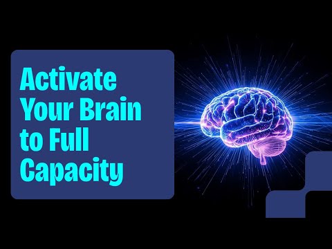 Activate Brain to 100% Potential : Genius Brain Frequency - Gamma Binaural Beats | Healing Waves