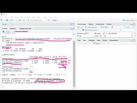 6.4 R-Kurs Regression mit dichotomen Prädiktor