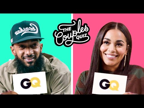 Lauren London Asks Nipsey Hussle 30 Questions | GQ Couples Quiz Video