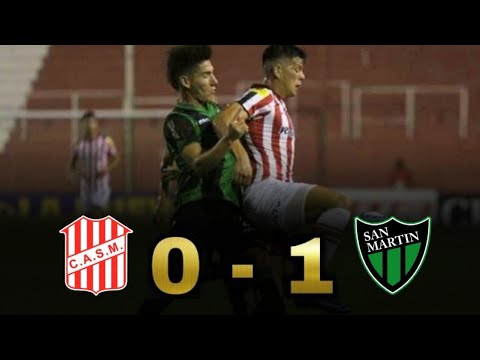 SAN MARTÍN T. [0-1] SAN MARTÍN SJ. | Copa Argentina | (El Gol)