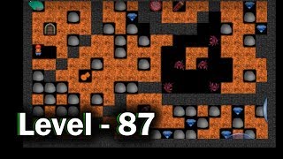 Diamond mine level 87 collected all 30 diamonds