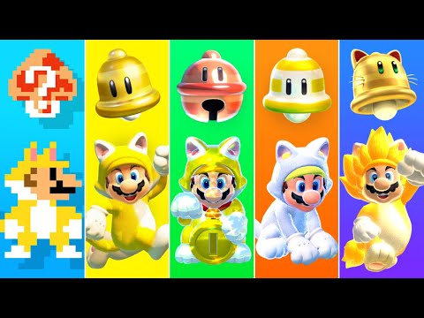 Evolution of Cat Power-Ups in Super Mario Games (2013-2022)