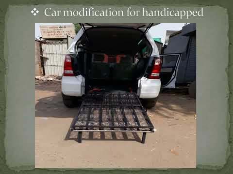 Car modification for handicapped