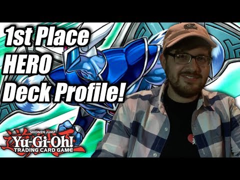 Yu-Gi-Oh!  1st Place HERO Deck Profile! ft. Ulises Aispuro! (700+ Pasadena Regional)