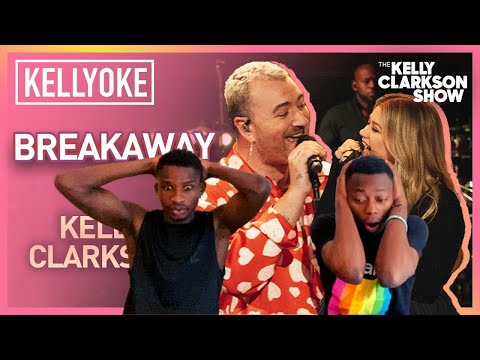 Sam Smith & Kelly Clarkson Duet 'Breakaway' | Kellyoke - THIS WAS INDEED THE PERFECT DUET!