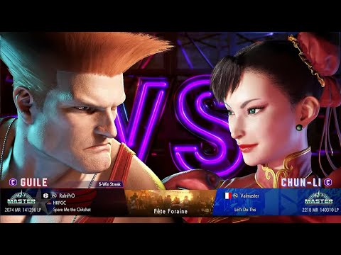 Rainpro (Guile) vs. Valmaster (Chun Li) - ICFC SF6 Tournament  EU: Fall 2023 - Week 3 Grand Finals