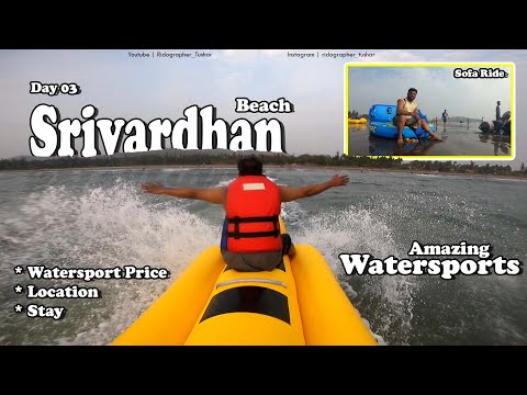 Srivardhan Beach Watersports | Day 03 | Ridographer Tushar | Ride on Honda Unicorn 150