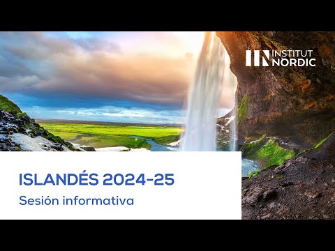 Sesión informativa Islandés 2024-25 | Institut Nòrdic