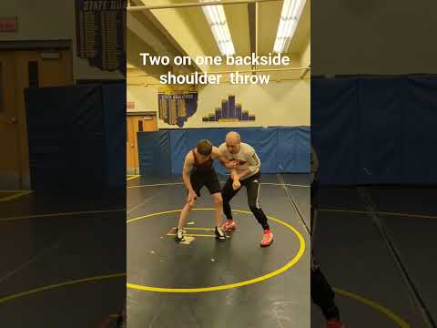 Greco Roman Technique "Two on one shoulder throw" Coach Yevhen Pylypenko #greco #wrestling