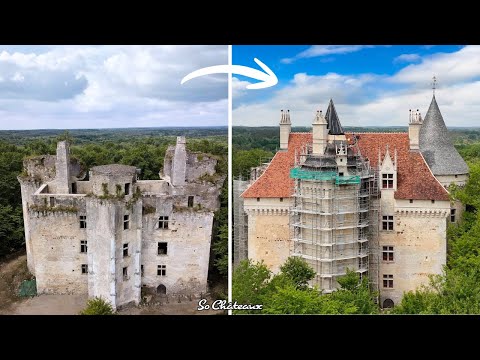 The Impossible Restoration of This Ruined Chateau Continues!