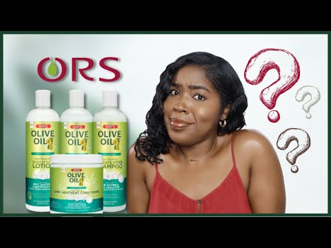 I tried the ORS Olive Oil MAX MOISTURE Line | My...