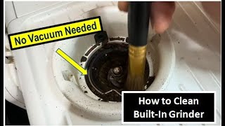 "No Vacuum Needed:" How to Clean the Built-in Grinder | Breville Espresso Machine