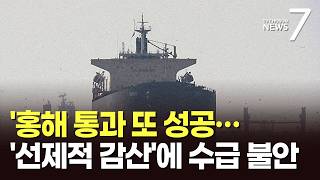 '홍해 우회 수송' 또 성공…이란 '선제적 감산'에 더 커진 수급 불안  [뉴스7]