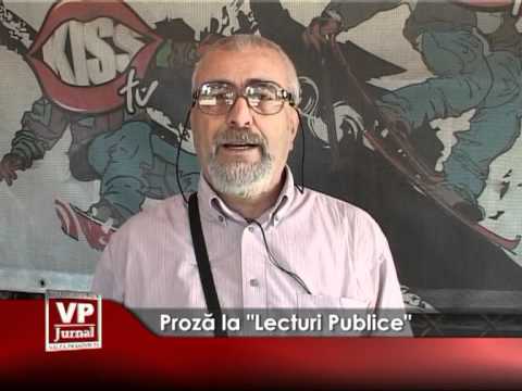 Proză la „Lecturi Publice”