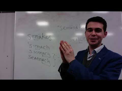 Etymology of "Sionnach" (Fox) in Irish (Gaelic) & some Proto--Indo-European & Celtic sound-changes