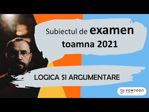 Bac Logica 2021 - Rezolvarea subiectului  de BAC din toamna