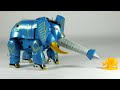 DX Gao King Combined With DX Gao Elephant Power Ranger Wild Force Gao Ranger Review