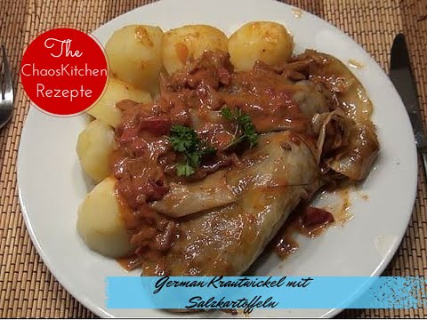 GERMAN Krautwickel / Kohlrouladen mit Salzkartoffeln Kochen mit Tom