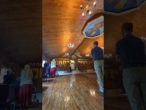 Divine Liturgy served in the Antiochian Orthodox church in Hiram, Georgia