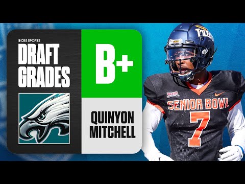 2024 NFL Draft Grades: Eagles select Quinyon Mitchell No. 22 Overall | CBS Sports