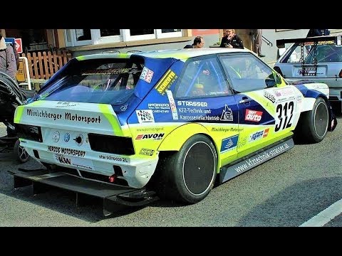 320Hp/9.800Rpm VW Scirocco Mk1 || Minichberger´s FWD Monster - St. Anton 2018