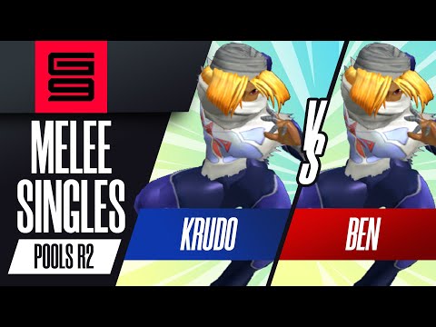 Krudo (Sheik) vs Ben (Sheik) - Melee Singles Pools Winners Semi-Final  - Genesis 9