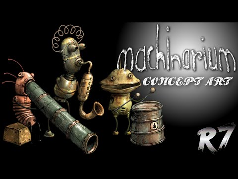 Machinarium Concept Art + 2 Music Tracks (OST) [1080p]