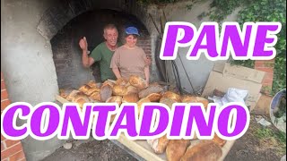 GIULIANA e SILVIO RIBERO  “PANE CONTADINO” IMPASTATO a MANO e COTTO nel FORNO a LEGNA del BORGO PT.2