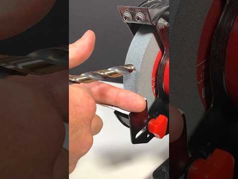 Dies ist der beste Weg, um einen alten Bohrer zu schärfen! #shorts