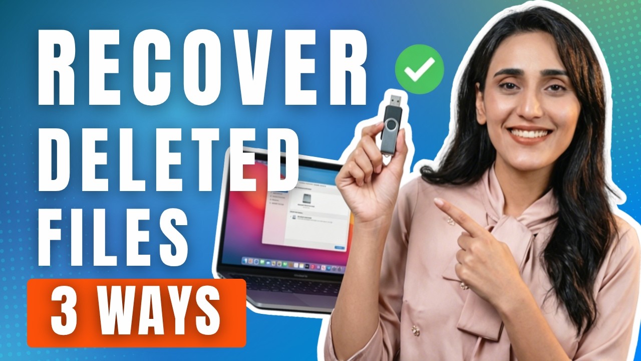 recover deleted files from USB on Mac